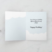 Drôle Vol par carte d'anniversaire (Intérieur)