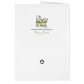 Drôle "Vraiment Big Dill" Pickle Carte Anniversair (Dos)