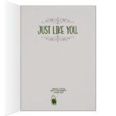 Drôle "Vraiment Big Dill" Pickle Carte Anniversair (Intérieur (Droit))