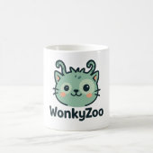 Drôle Wonky Cat Coffee Mug | Wonky Zoo (Centre)