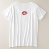 Drôle Yoga Comic Pop Art - "Namaste Déjà" Plus (Design dos)