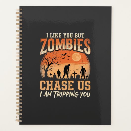 Drôles de Zombies Halloween Nous Pourchassent Desi (Devant)