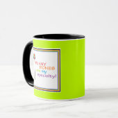 drôles os mug pédiatre cadeau (Devant gauche)