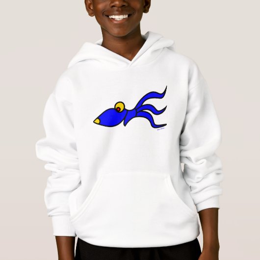 drôles sweats à capuche pieuvre (Devant)