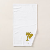 Dromedary Camel Design Monogrammed (Serviette à main)