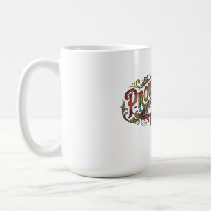 Dromen Bloeien Hier Inspirerend T-Shirt Koffiemok