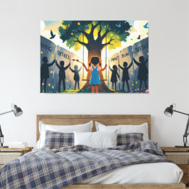 dromen canvas afdruk