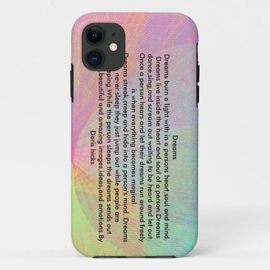 Dromen Case-Mate iPhone Case (Achterkant)