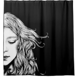 dromen douchegordijn