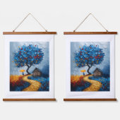 dromen hangend wandkleed (Dubbel)