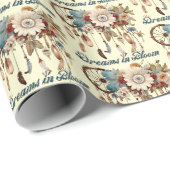 Dromen in bloei patroon cadeaupapier (Rol Hoek)