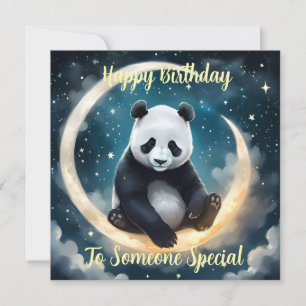 Dromen in het maanlicht: Panda's hemelse serenade