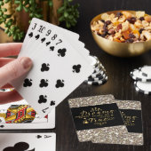 DROMEN KOMEN ECHT UIT Glitter Speelkaarten (Insitu)