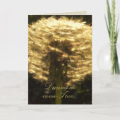 Dromen komen uit. Kaart (Voorkant)