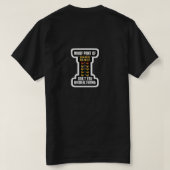 Dromen krijgen vorm" t-shirt (Design achterkant)