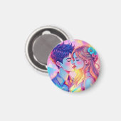 Dromen over slim Hoesje Magneet (Voorkant / Achterkant)