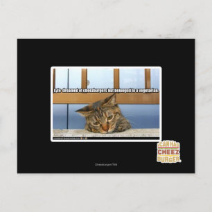 Dromen van Cheesburgers Briefkaart