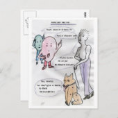 dromen van de beller briefkaart (Voorkant / Achterkant)