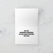 DROMEN VAN DE KERST DIE WE SAMEN VIEREN KAART (Binnen)