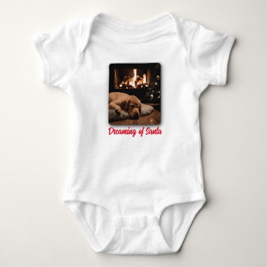 Dromen van de Kerstman Romper (Voorkant)