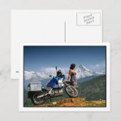 dromen van het Briefkaart Machhapuchre (Voorkant / Achterkant)