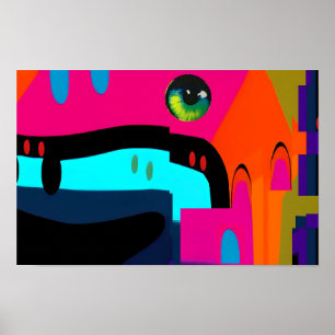 Dromen van het Build Ken Gage Surrealisme Poster