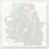 Dromen van Long Ago Glazen Onderzetter (Achterkant)