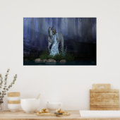 Dromen van mist poster (Keuken)