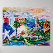 Dromen van Puerto Rico Poster (Voorkant)