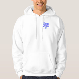 Dromen vervallen niet, maar excuses doen Mannen Hoodie