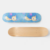 Dromende Kat Skateboard (Horizontaal)