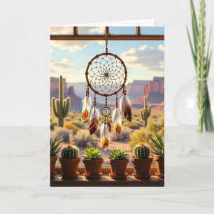 Dromenvanger, Desert Canyons, Cactussen Verjaardag Kaart