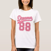 Dromer 88 Stijlvol Script Ontwerp T-shirt (Voorkant)