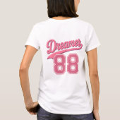 Dromer 88 Stijlvol Script Ontwerp T-shirt (Achterkant)