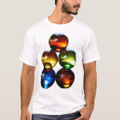 Dromerig Kleurrijk Bubble T-Shirt Design (Voorkant)