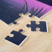 Dromerig kosmisch landschap legpuzzel (Zijkant)