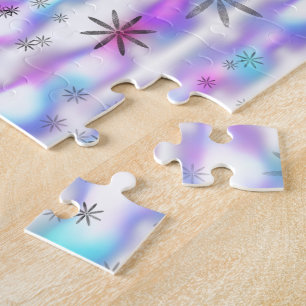 Dromerig Sterrenexplosie Golfpatroon Legpuzzel