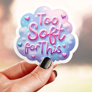 Dromerig Te Zacht Voor Dit Sticker