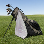 Dromerig Venetië Italië Golfhanddoek (Groen)