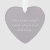 Dromerig Venetië Italië Ornament (achterkant)