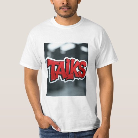 Dromerig waterverfshirt t-shirt (Voorkant)