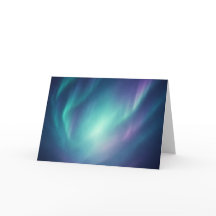 Dromerige Aurora Borealis Wenskaart