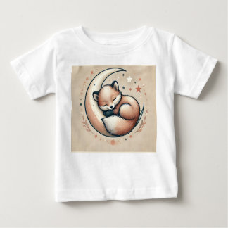 Dromerige Baby Fox T-shirt - Perfect voor de klein