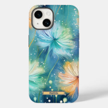 Dromerige Blauwe Gele Paardebloemen iPhone / iPad 