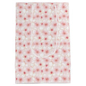 Dromerige bloemblaadjes medium cadeauzakje (Achterkant)