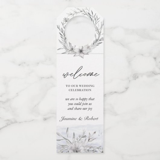 Dromerige Bloemen | Fleshanger Labels (Voorkant)