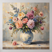 Dromerige Bloemtextuur – Zachte Bloemstijl