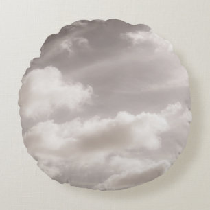 Dromerige Caribische Wolken 11 Rond Kussen