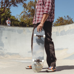 Dromerige Caribische Wolken 9 Skateboard