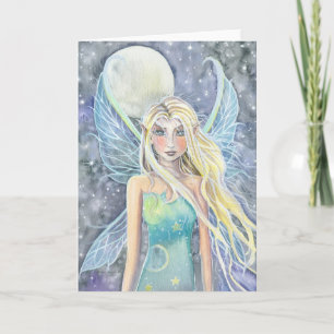 Dromerige Celestial Fairy Kaart van Molly Harrison